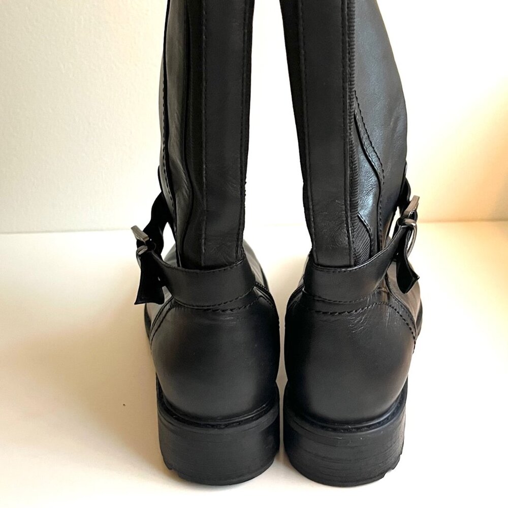 Blondo Tall Leather Waterproof Riding Moto Boots | 7.5 - Picture 7 of 9